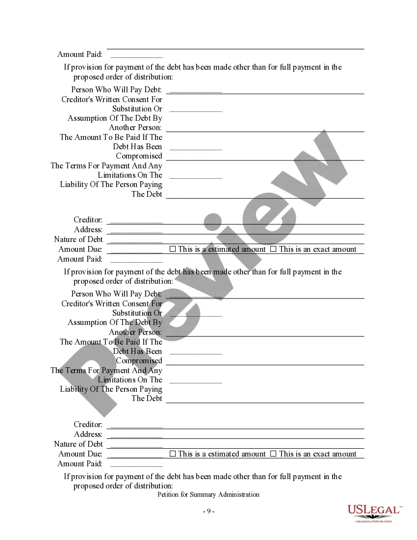 Form preview