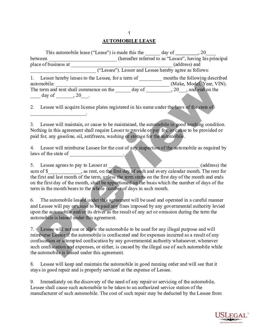 Form preview
