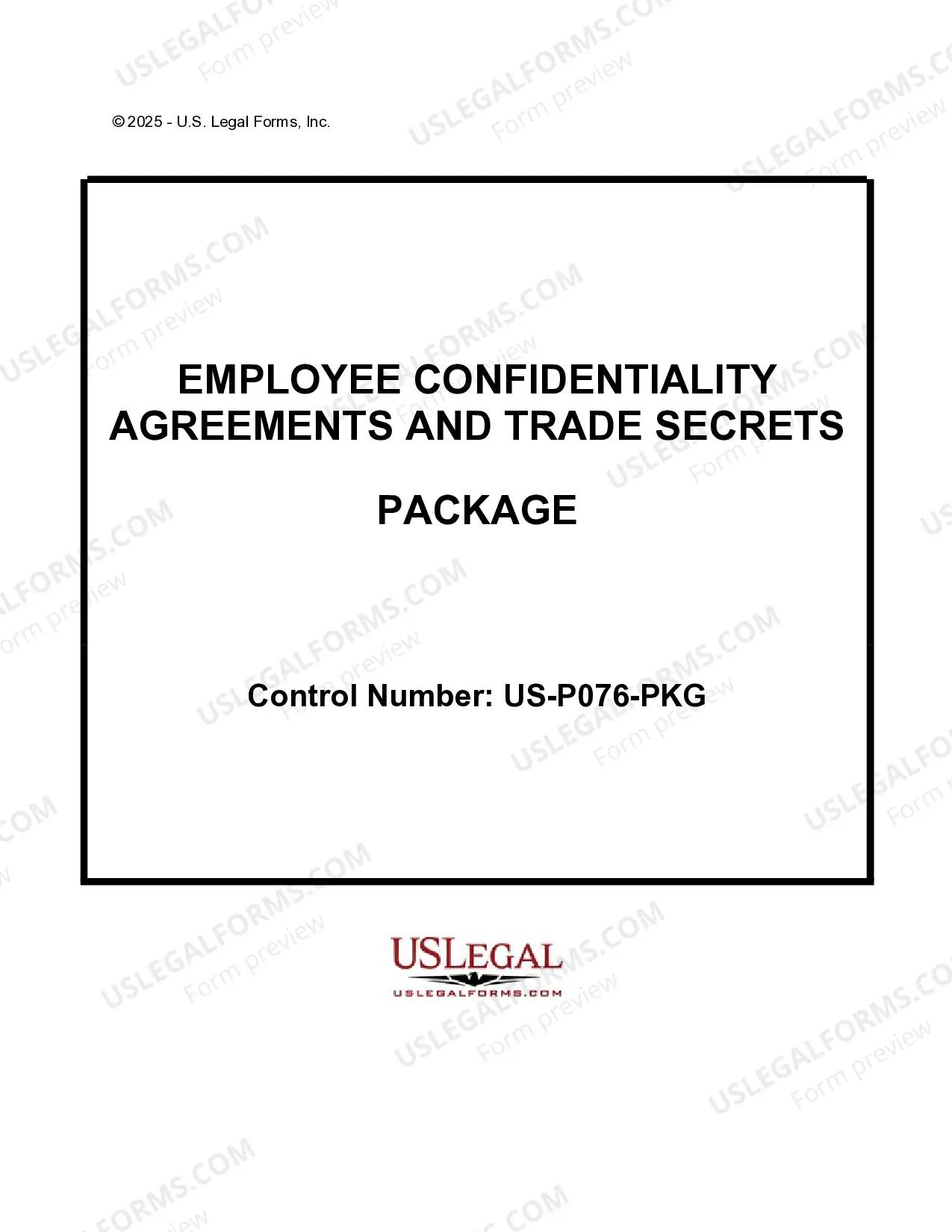 Employee Confidentiality Agreements and Trade Secrets Package Thumbnail