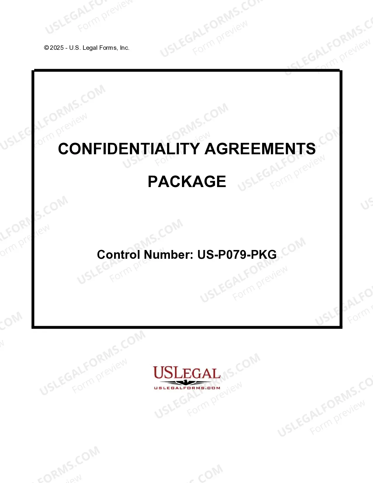 Confidentiality Agreements Package Thumbnail